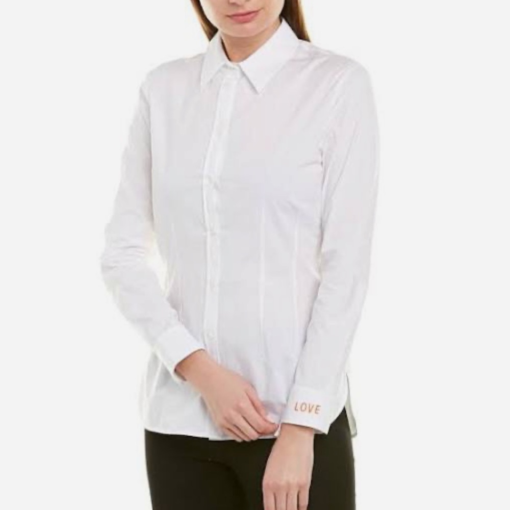 Escada button up blouse